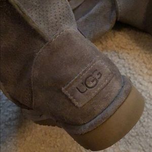 UGG Perforated ankle boots